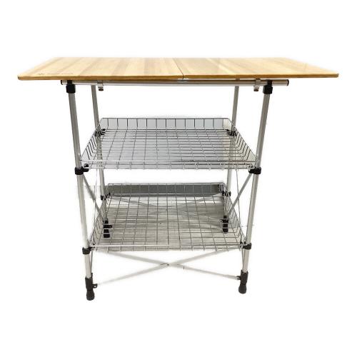 Snow peak (スノーピーク) キッチンテーブル CK-012T 廃盤品 フィールドキッチンテーブル竹