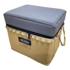 Deelight (ディーライト) ハイブリットクーラーボックス クーラーボックス 40L ベージュ×グレー