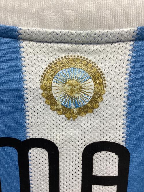 アルゼンチン代表 (アルゼンチンダイヒョウ) サッカーユニフォーム P47066 2010シーズンホーム スカイブルー×ホワイト