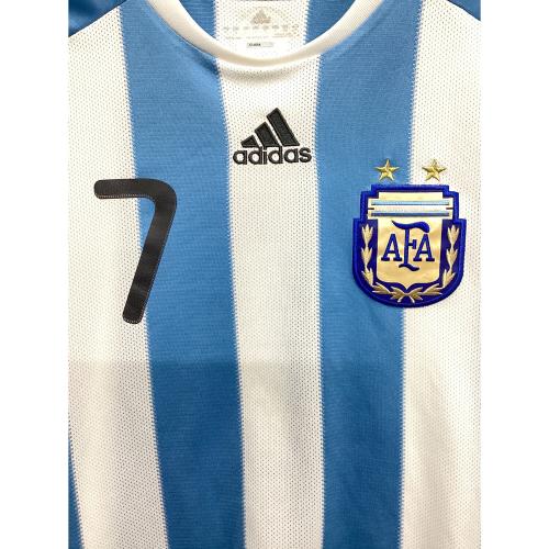 アルゼンチン代表 (アルゼンチンダイヒョウ) サッカーユニフォーム P47066 2010シーズンホーム スカイブルー×ホワイト