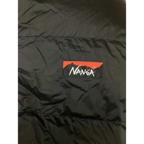NANGA (ナンガ) マミー型シュラフ(ダウン) オールブラック スタッフサック付 ニッチ別注モデル オーロラテックス750DX
