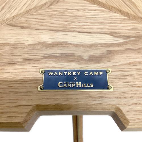 WANTKEY CAMP (ウォンキーキャンプ) アウトドアテーブル 別注オーク WANTKEY MINI