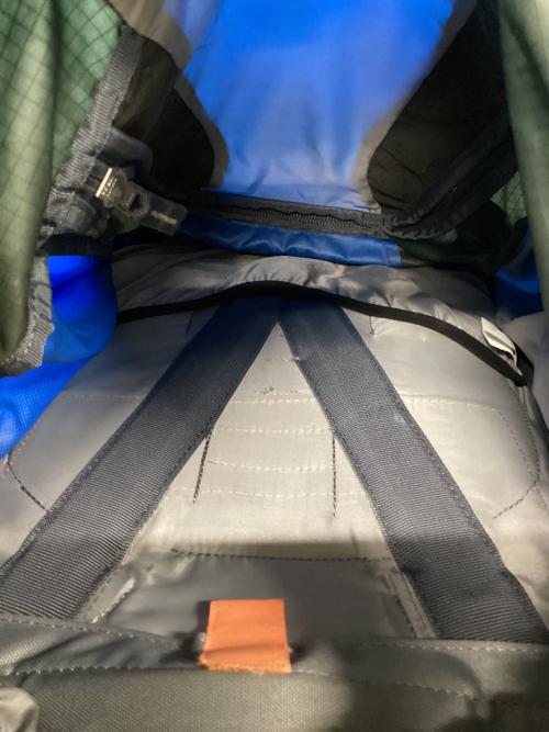 deuter (ドイター) バックパック 85L ブルー エアコンタクト75+10