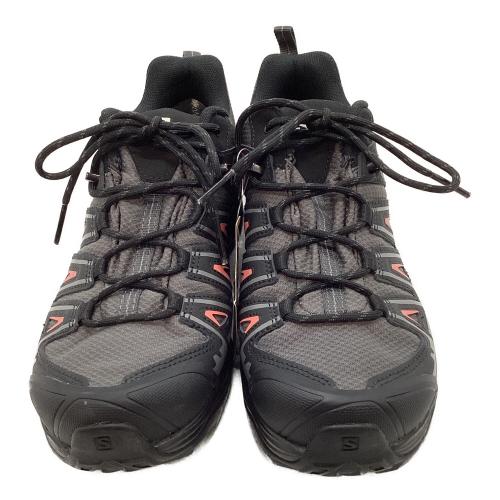 SALOMON (サロモン) X ウルトラ パイオニア GTX トレランシューズ トレッキングシューズ 471970 メンズ SIZE 26.5cm グレー×ピンク