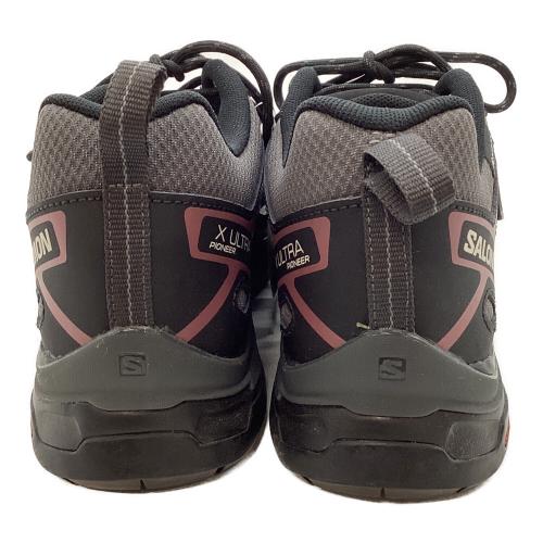 SALOMON (サロモン) X ウルトラ パイオニア GTX トレランシューズ トレッキングシューズ 471970 メンズ SIZE 26.5cm グレー×ピンク