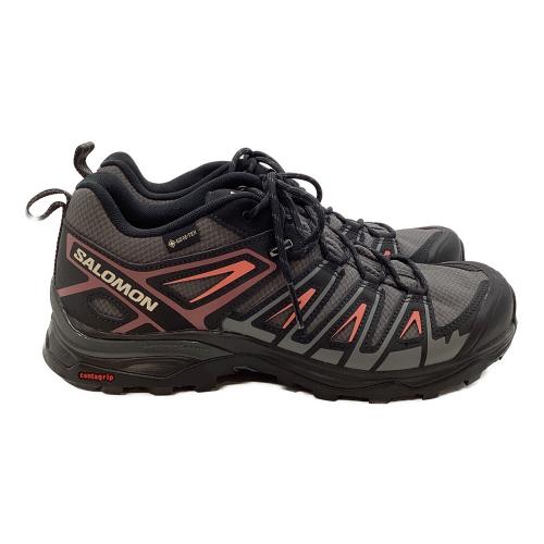 SALOMON (サロモン) X ウルトラ パイオニア GTX トレランシューズ トレッキングシューズ 471970 メンズ SIZE 26.5cm グレー×ピンク