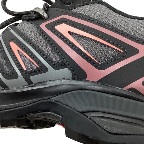 SALOMON (サロモン) X ウルトラ パイオニア GTX トレランシューズ トレッキングシューズ 471970 メンズ SIZE 26.5cm グレー×ピンク