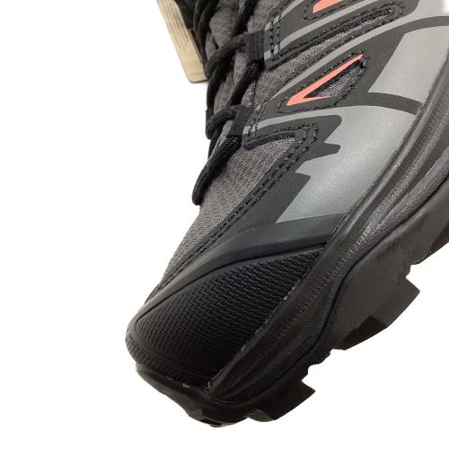SALOMON (サロモン) X ウルトラ パイオニア GTX トレランシューズ トレッキングシューズ 471970 メンズ SIZE 26.5cm グレー×ピンク