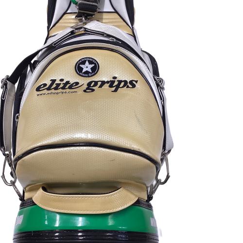 elite grips (エリートグリップ) キャディバッグ 5口/10.5型/限定ツアーモデル ホワイト×イエロー