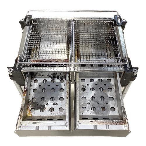 Snow peak (スノーピーク) ツインバーベキューボックス PRO バーベキューコンロ S-029 廃盤品