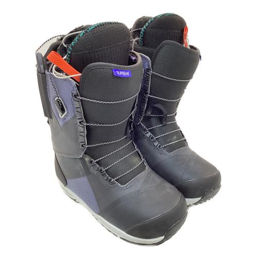 BURTON (バートン) スノーボードブーツ サプリーム ワイド レディース SIZE 23.5cm ブラック×ブルー