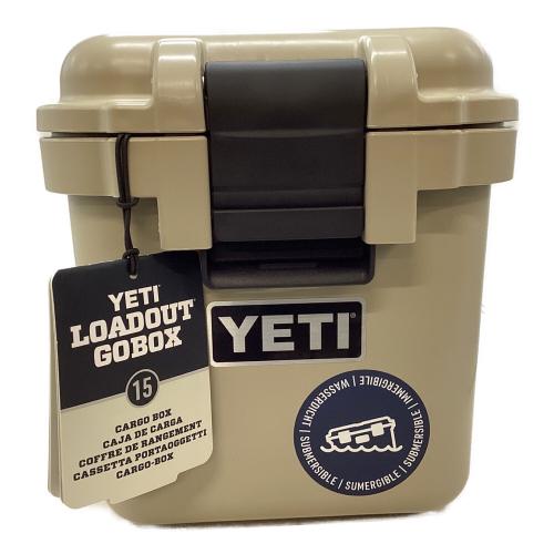 Yeti (イエティ) 収納ケース タンカラー LoadOut® ゴーボックス15 ギアケース