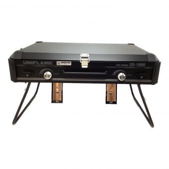 UNIFLAME (ユニフレーム) ツインガスバーナー 610350 ツインガスバーナー US-1900 ブラックLTD