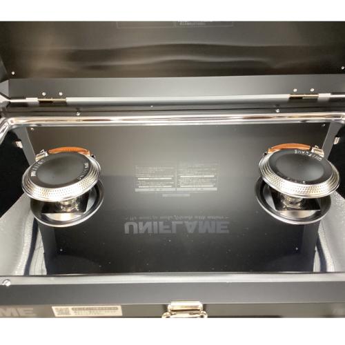 UNIFLAME (ユニフレーム) ツインガスバーナー 610350 ツインガスバーナー US-1900 ブラックLTD