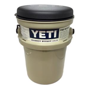 Yeti (イエティ) 収納ケース タンカラー 5ガロン LoadOut® バケツ