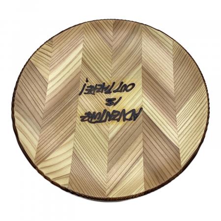 KELLYBOCK WOODEN YABANE PLATE AIOT!Ver. アウトドア食器 SIZE M