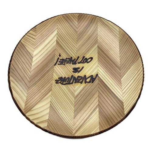 KELLYBOCK WOODEN YABANE PLATE AIOT!Ver. アウトドア食器 SIZE M (24cm)