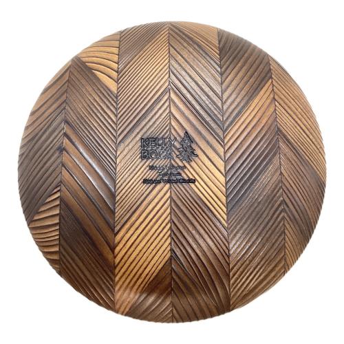 KELLYBOCK WOODEN YABANE PLATE AIOT!Ver. アウトドア食器 SIZE M (24cm)