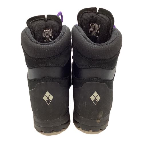 mont-bell (モンベル) アルパインクルーザー800 レザー Women's ハイカット(ソフトソール) トレッキングシューズ 1129746 レディース SIZE 24cm ブラック×パープル