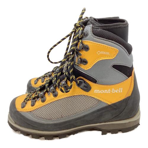 mont-bell (モンベル) アルパインクルーザー 2800 厳冬期用 トレッキングシューズ レディース SIZE 24cm オレンジ×グレー