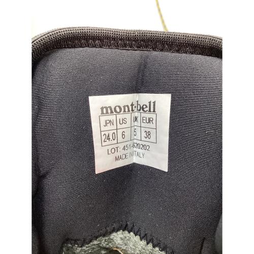 mont-bell (モンベル) アルパインクルーザー 2800 厳冬期用 トレッキングシューズ レディース SIZE 24cm オレンジ×グレー