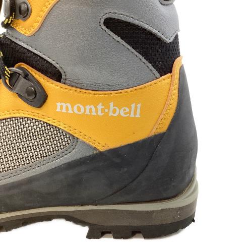 mont-bell (モンベル) アルパインクルーザー 2800 厳冬期用 トレッキングシューズ レディース SIZE 24cm オレンジ×グレー