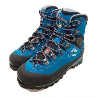 LOWA (ローバー) アルパインエキスパート GTX 厳冬期用 トレッキングシューズ レディース SIZE 24cm ブルー×ブラック