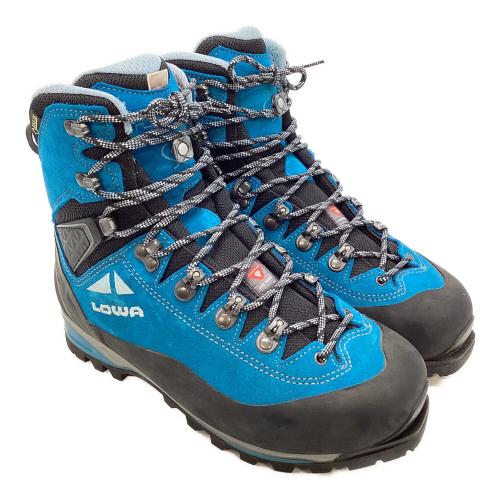 LOWA (ローバー) アルパインエキスパート GTX 厳冬期用 トレッキングシューズ レディース SIZE 24cm ブルー×ブラック