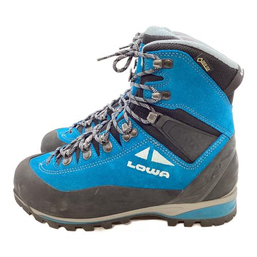 LOWA (ローバー) アルパインエキスパート GTX 厳冬期用 トレッキングシューズ レディース SIZE 24cm ブルー×ブラック