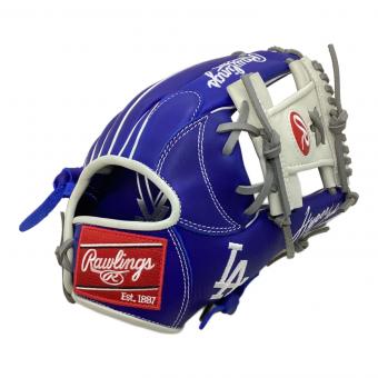 RAWLINGS (ローリングス) HYPER TECH MLB TEAM 軟式グローブ GR5HTMN62 28.5cm ブルー