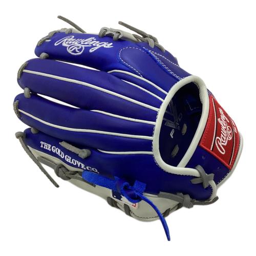 RAWLINGS (ローリングス) HYPER TECH MLB TEAM 軟式グローブ GR5HTMN62 28.5cm ブルー