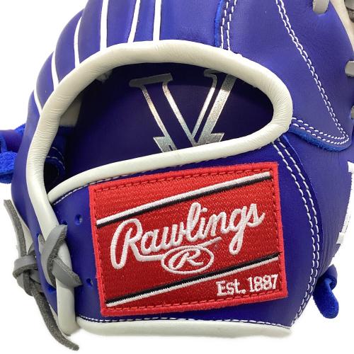RAWLINGS (ローリングス) HYPER TECH MLB TEAM 軟式グローブ GR5HTMN62 28.5cm ブルー