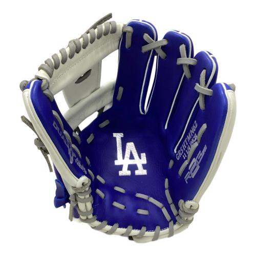 RAWLINGS (ローリングス) HYPER TECH MLB TEAM 軟式グローブ GR5HTMN62 28.5cm ブルー