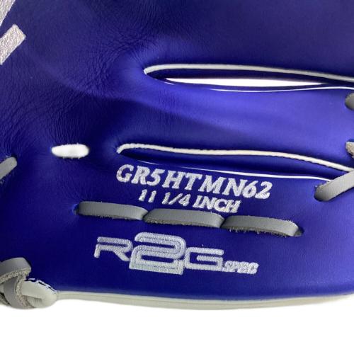 RAWLINGS (ローリングス) HYPER TECH MLB TEAM 軟式グローブ GR5HTMN62 28.5cm ブルー