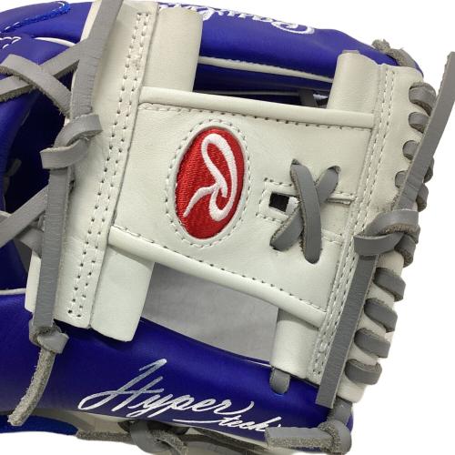 RAWLINGS (ローリングス) HYPER TECH MLB TEAM 軟式グローブ GR5HTMN62 28.5cm ブルー