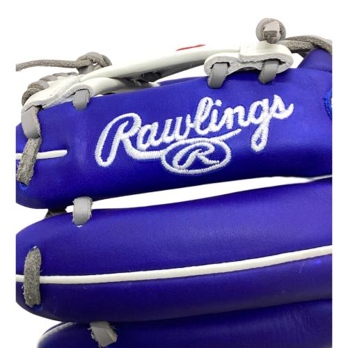 RAWLINGS (ローリングス) HYPER TECH MLB TEAM 軟式グローブ GR5HTMN62 28.5cm ブルー
