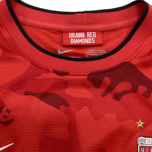 浦和レッズ (ウラワレッズ) サッカーユニフォーム 585515-606 2014 ユニフォーム ホーム 長袖 SIZE S レッド
