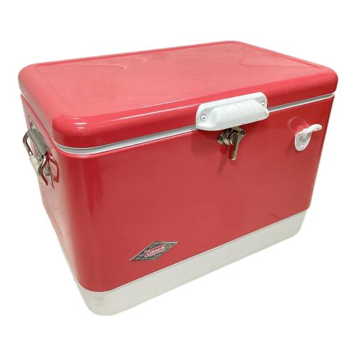 Coleman (コールマン) スチールベルトクーラー クーラーボックス 60周年 54QT(約51L) ストロベリーピンク