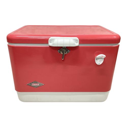 Coleman (コールマン) スチールベルトクーラー クーラーボックス 60周年 54QT(約51L) ストロベリーピンク