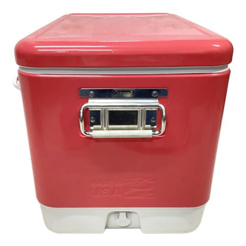 Coleman (コールマン) スチールベルトクーラー クーラーボックス 60周年 54QT(約51L) ストロベリーピンク