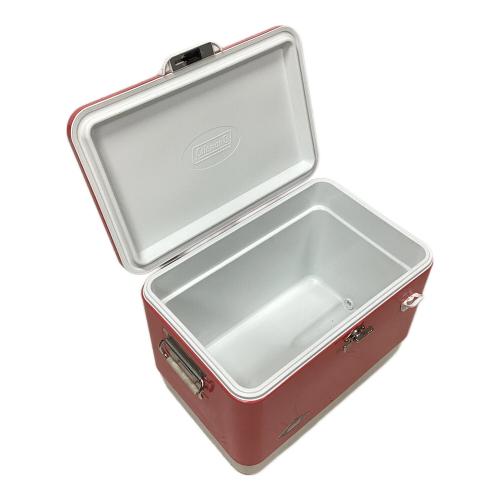 Coleman (コールマン) スチールベルトクーラー クーラーボックス 60周年 54QT(約51L) ストロベリーピンク