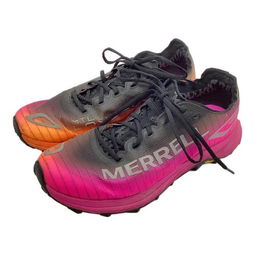 MERRELL (メレル) エムティーエル ロング スカイ 2 マトリックス トレランシューズ トレッキングシューズ J068181 @ メンズ SIZE 25.5cm オレンジ×ピンク