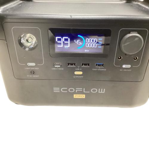 ECOFLOW (エコフロー) リバー600プロ ポータブル電源 EFRIVER600PRO-JP DC5521-DC5525リコール対策済