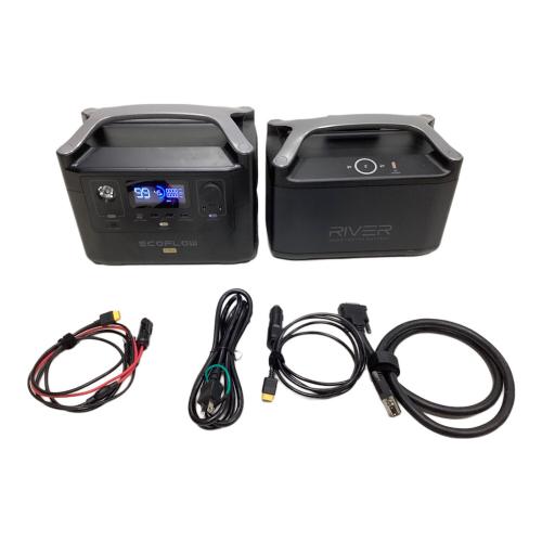 ECOFLOW (エコフロー) リバー600プロ ポータブル電源 EFRIVER600PRO-JP DC5521-DC5525リコール対策済