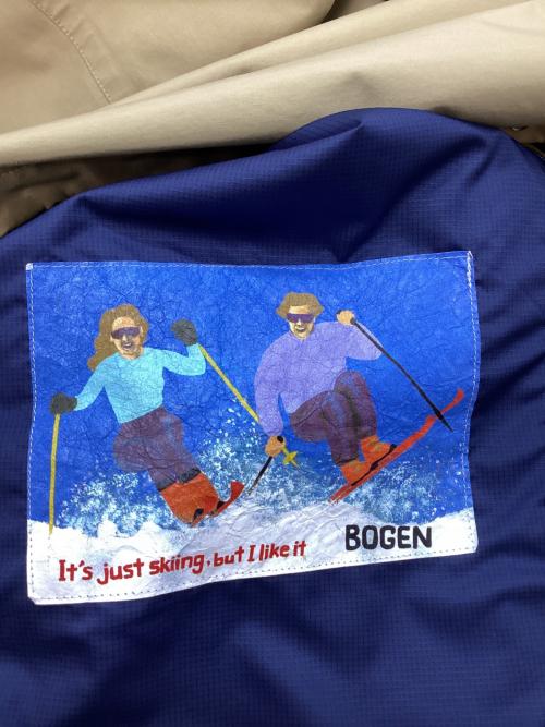 bogen (ボーゲン) スキーウェア(ジャケット) プルオーバー メンズ SIZE M カーキ×イエロー