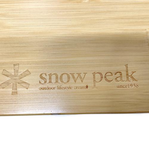 Snow peak (スノーピーク) アウトドアテーブル LV-015TR ワンアクションテーブルロング竹