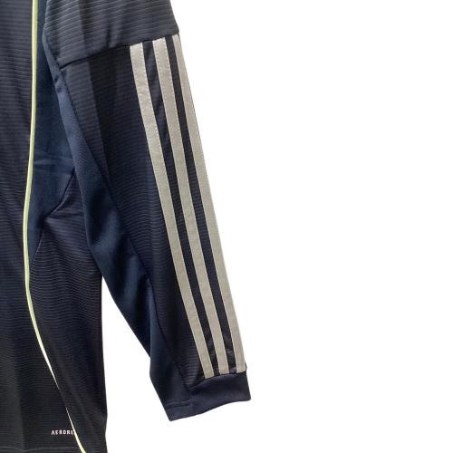レアル・マドリード サッカーユニフォーム JP3939 25-26シーズン・アウェイ 長袖 SIZE L ブラック