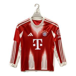 FCバイエルンミュンヘン25-26シーズン  JP3689 ・ホーム 長袖 SIZE L レッド×ホワイト