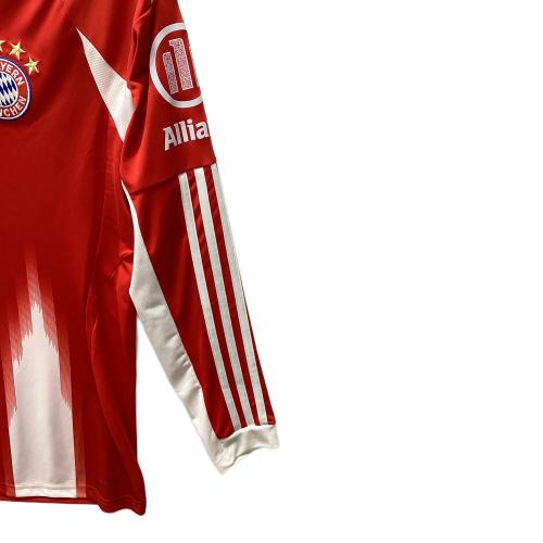 FCバイエルンミュンヘン25-26シーズン  JP3689 ・ホーム 長袖 SIZE L レッド×ホワイト