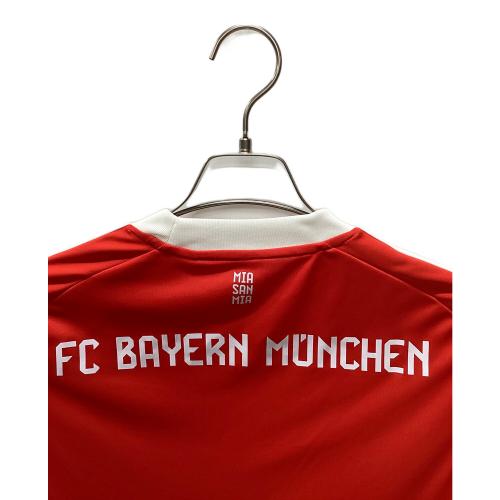 FCバイエルンミュンヘン25-26シーズン  JP3689 ・ホーム 長袖 SIZE L レッド×ホワイト